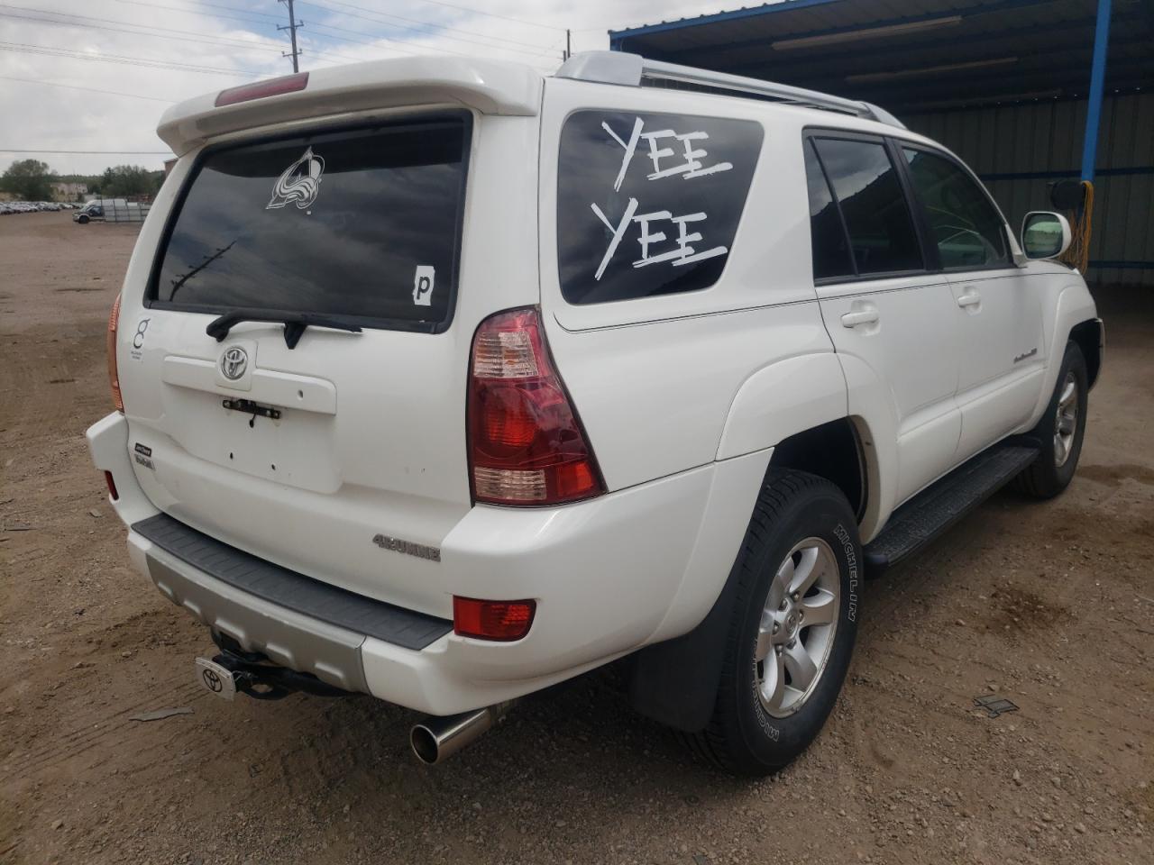 Photo 4 from auction – 2004 TOYOTA 4RUNNER SR with VIN JTEBT14R848017372