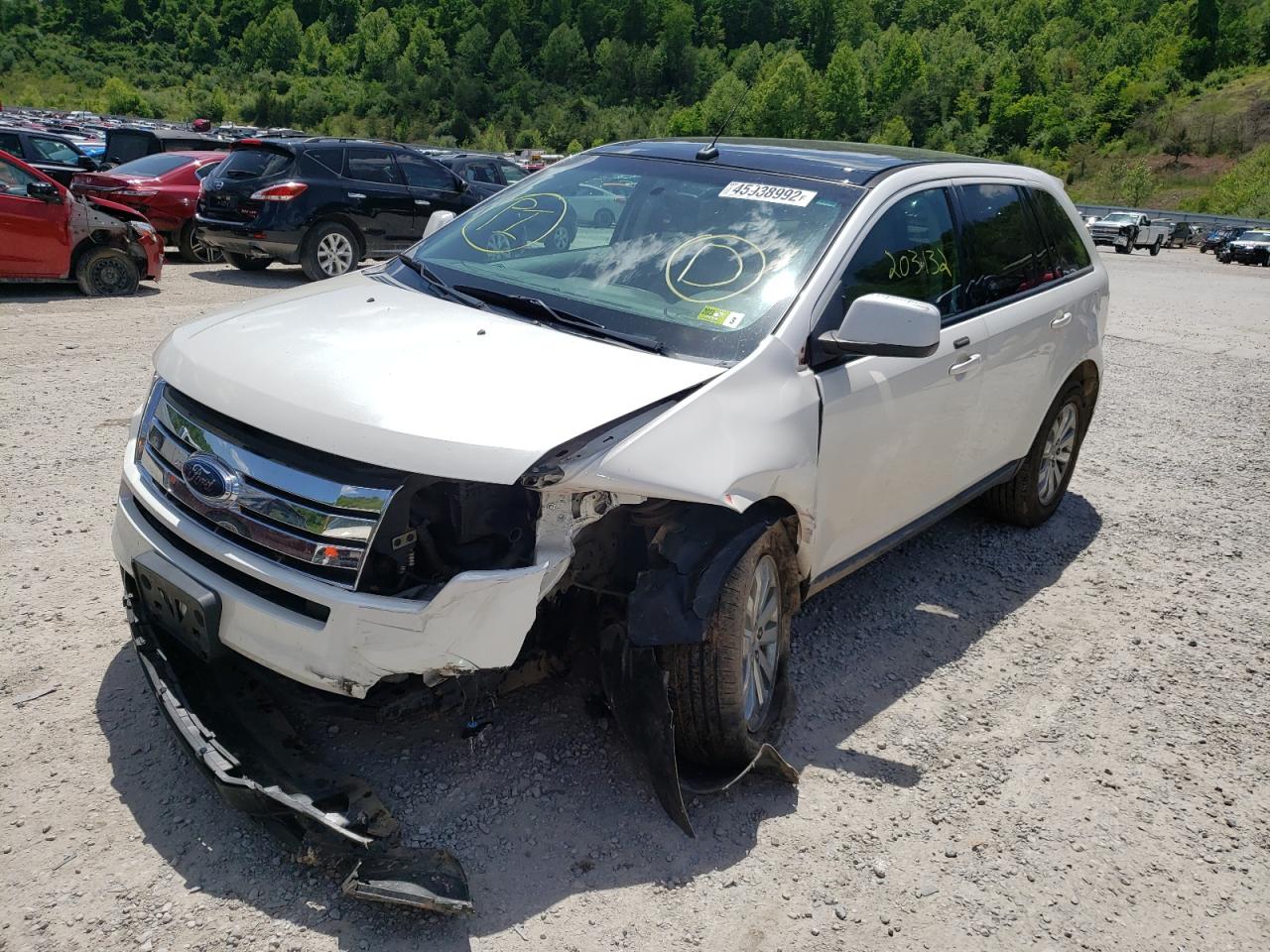 Photo 2 from auction – 2010 FORD EDGE SEL with VIN 2FMDK4JC0ABA03620