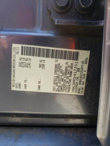 Photo 10 from auction – 2012 NISSAN ALTIMA BAS with VIN 1N4AL2AP4CN417251