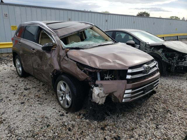 TOYOTA HIGHLANDER 2018 with VIN 5TDDZRFHXJS812428 - Photo from auction