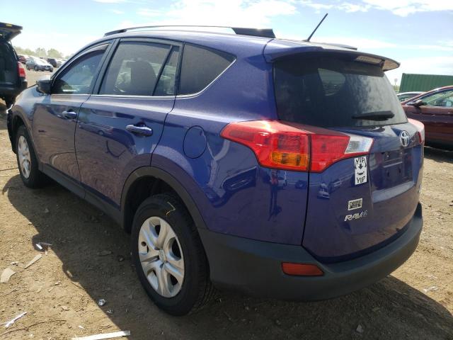Photo 3 from auction – 2014 TOYOTA RAV4 LE with VIN 2T3BFREV0EW219821