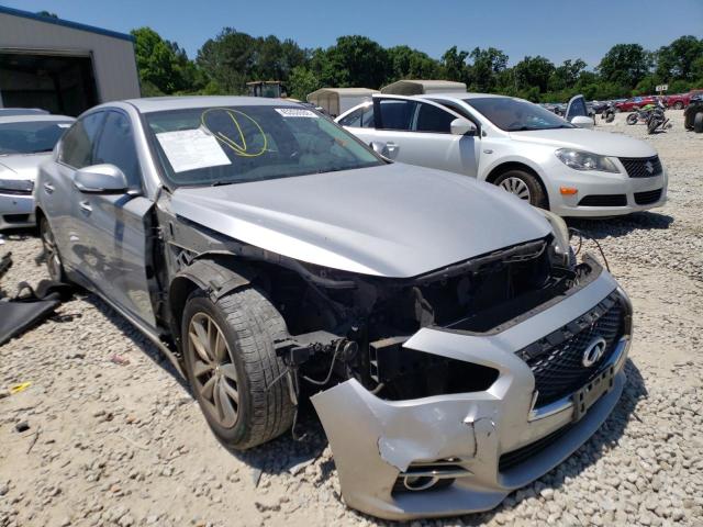 INFINITI Q50 BASE 2014 with VIN JN1BV7AR2EM698209 - Photo from auction