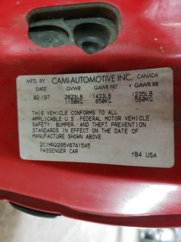 Photo 10 from auction – 1997 GEO METRO LSI with VIN 2C1MR2295V6741545