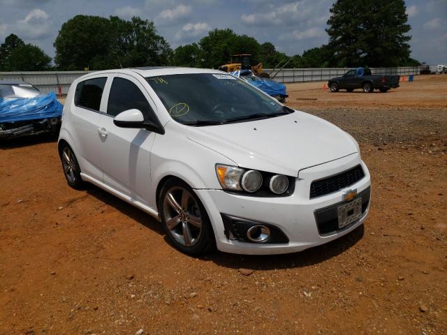 CHEVROLET SONIC RS 2013 with VIN 1G1JG6SB8D4235240 - Photo from auction