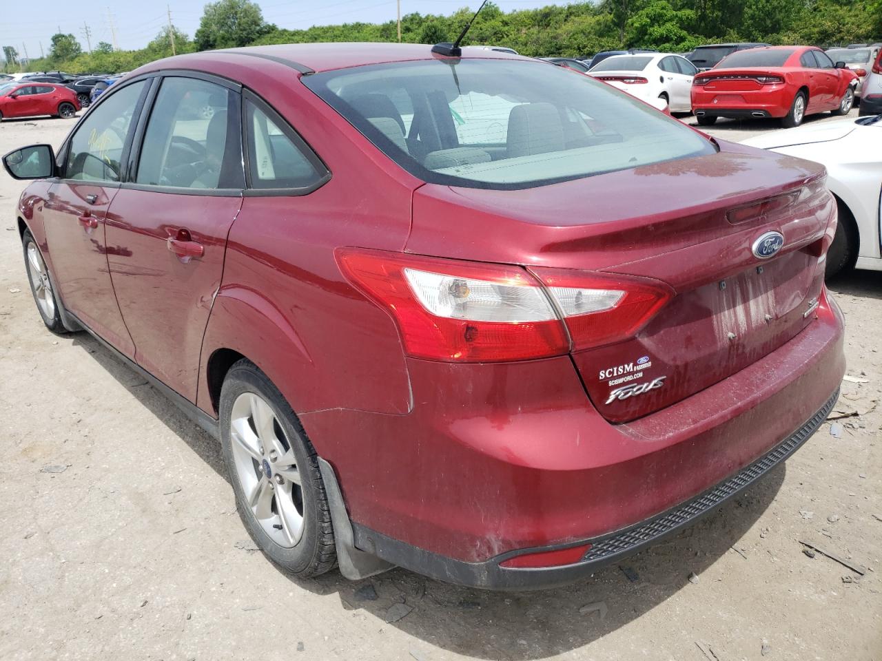 Photo 3 from auction – 2014 FORD FOCUS SE with VIN 1FADP3F22EL143972