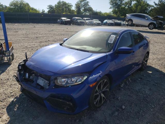 Photo 2 from auction – 2019 HONDA CIVIC SI with VIN 2HGFC1E54KH702589