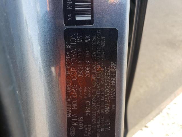 Photo 10 from auction – 2016 KIA FORTE EX with VIN KNAFZ4A8XG5613927