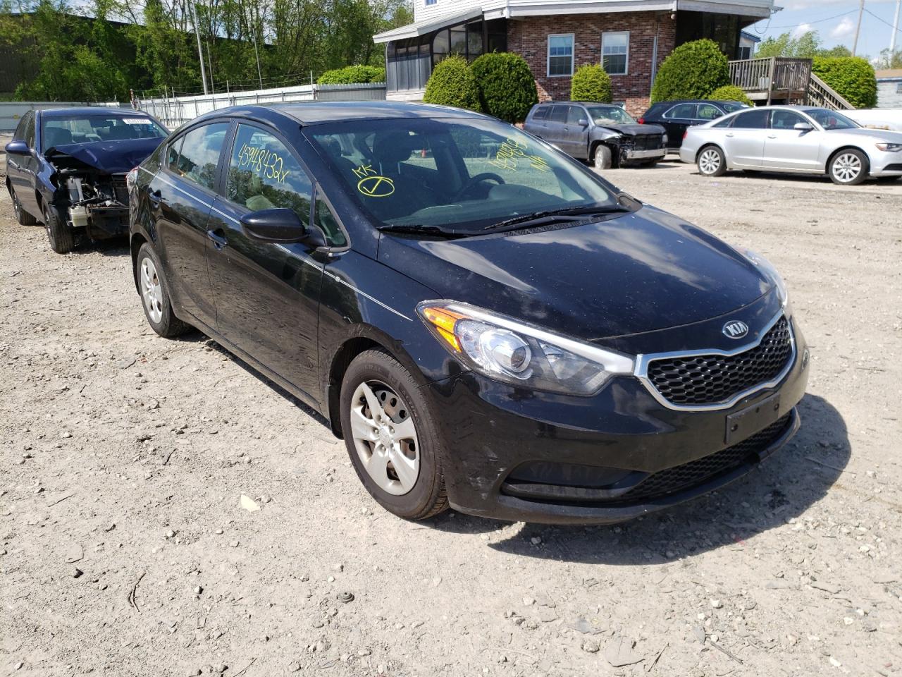 KIA FORTE LX 2016 with VIN KNAFK4A69G5522599 - Photo from auction