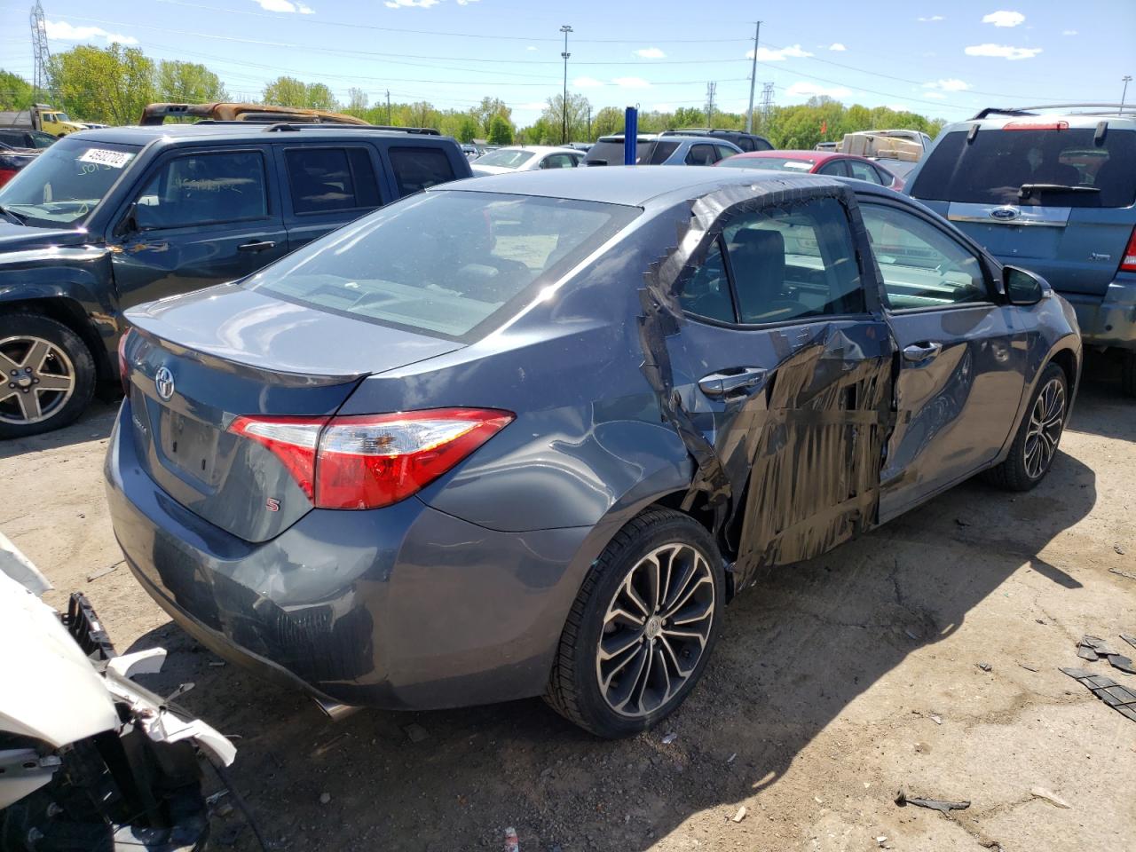 صورة رقم 4 من المزاد - 2015 TOYOTA COROLLA L مع VIN 2T1BURHE2FC466660