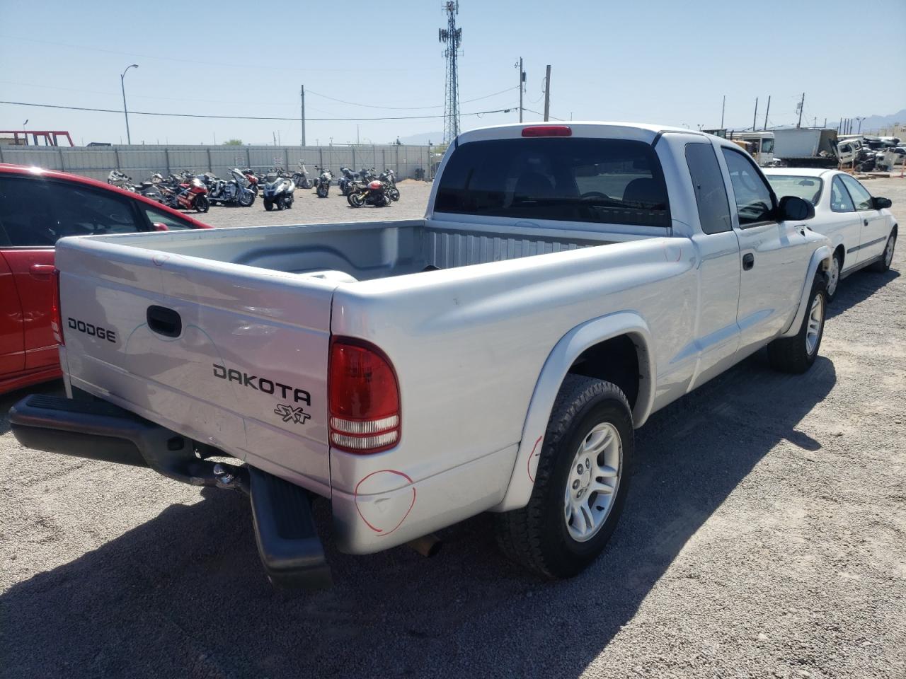 Photo 4 from auction – 2003 DODGE DAKOTA SXT with VIN 1D7HL12X23S140558