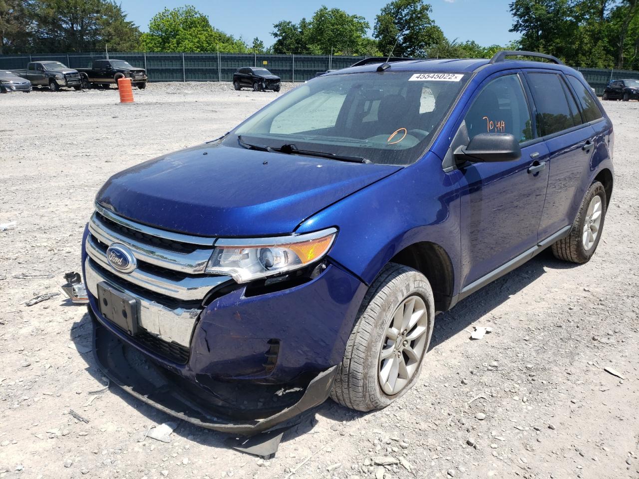 Photo 2 from auction – 2013 FORD EDGE SE with VIN 2FMDK3GC8DBB35093