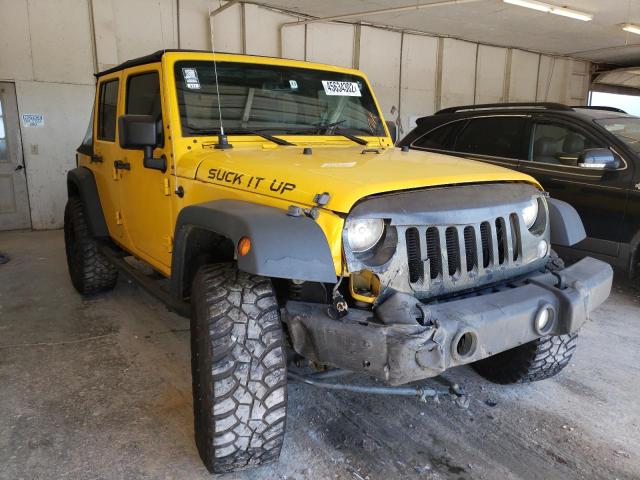 JEEP WRANGLER U 2015 with VIN 1C4BJWDG6FL565733 - Photo from auction