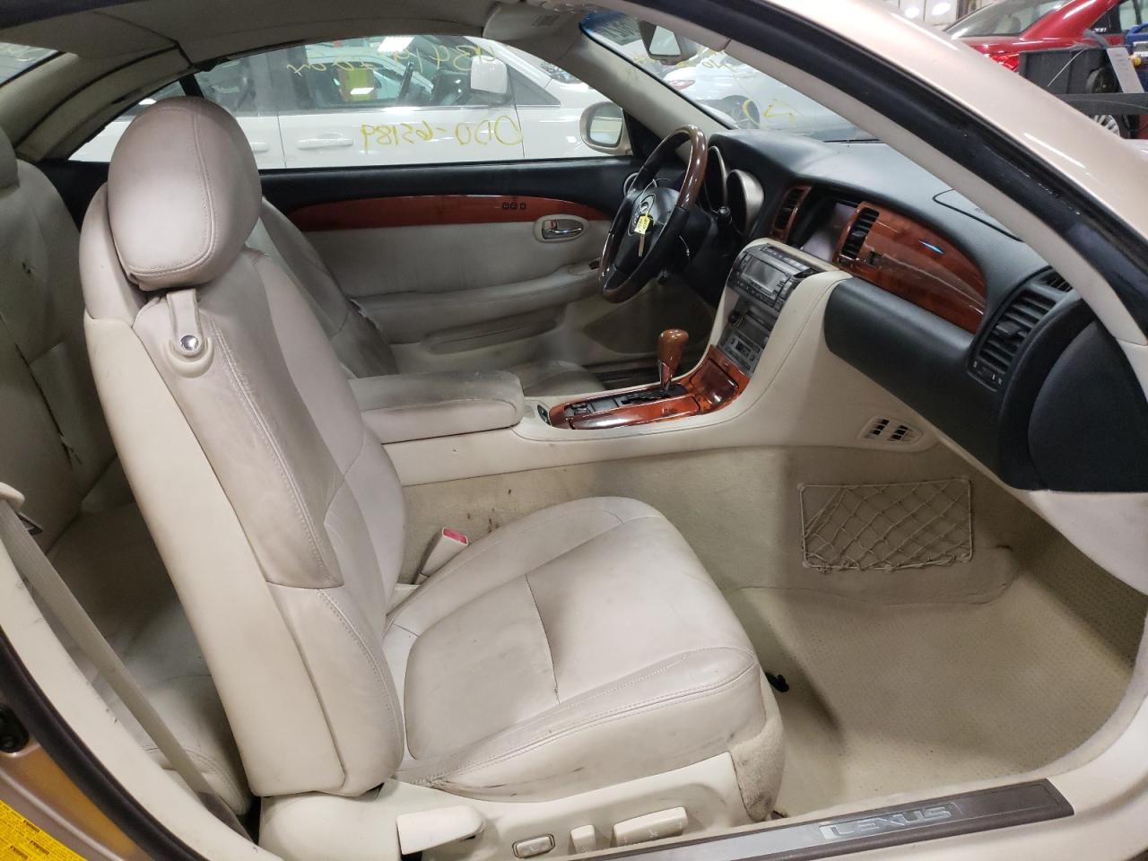 Photo 5 from auction – 2002 LEXUS SC 430 with VIN JTHFN48Y220029398