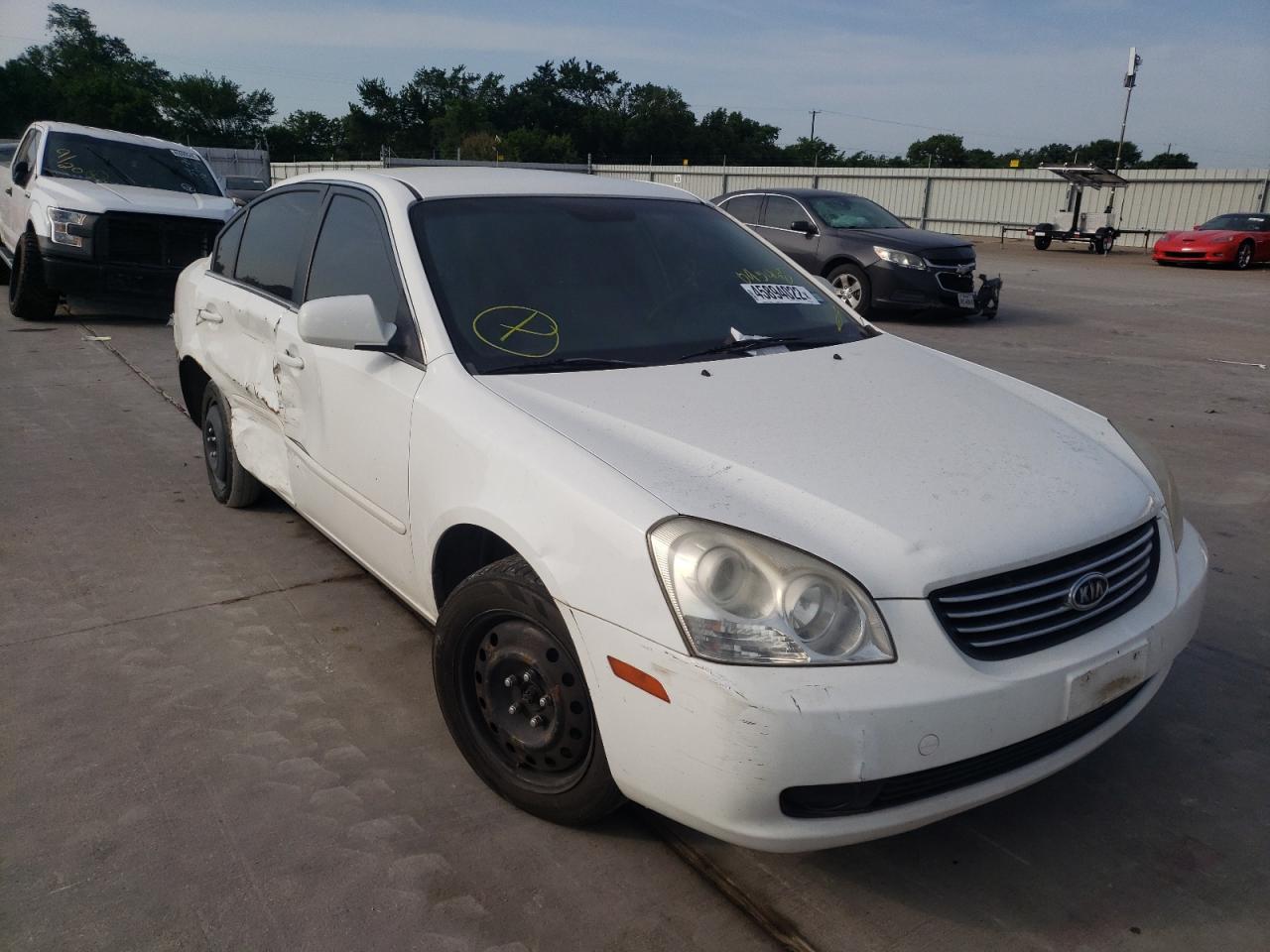 KIA OPTIMA LX 2007 with VIN KNAGE123175095448 - Photo from auction