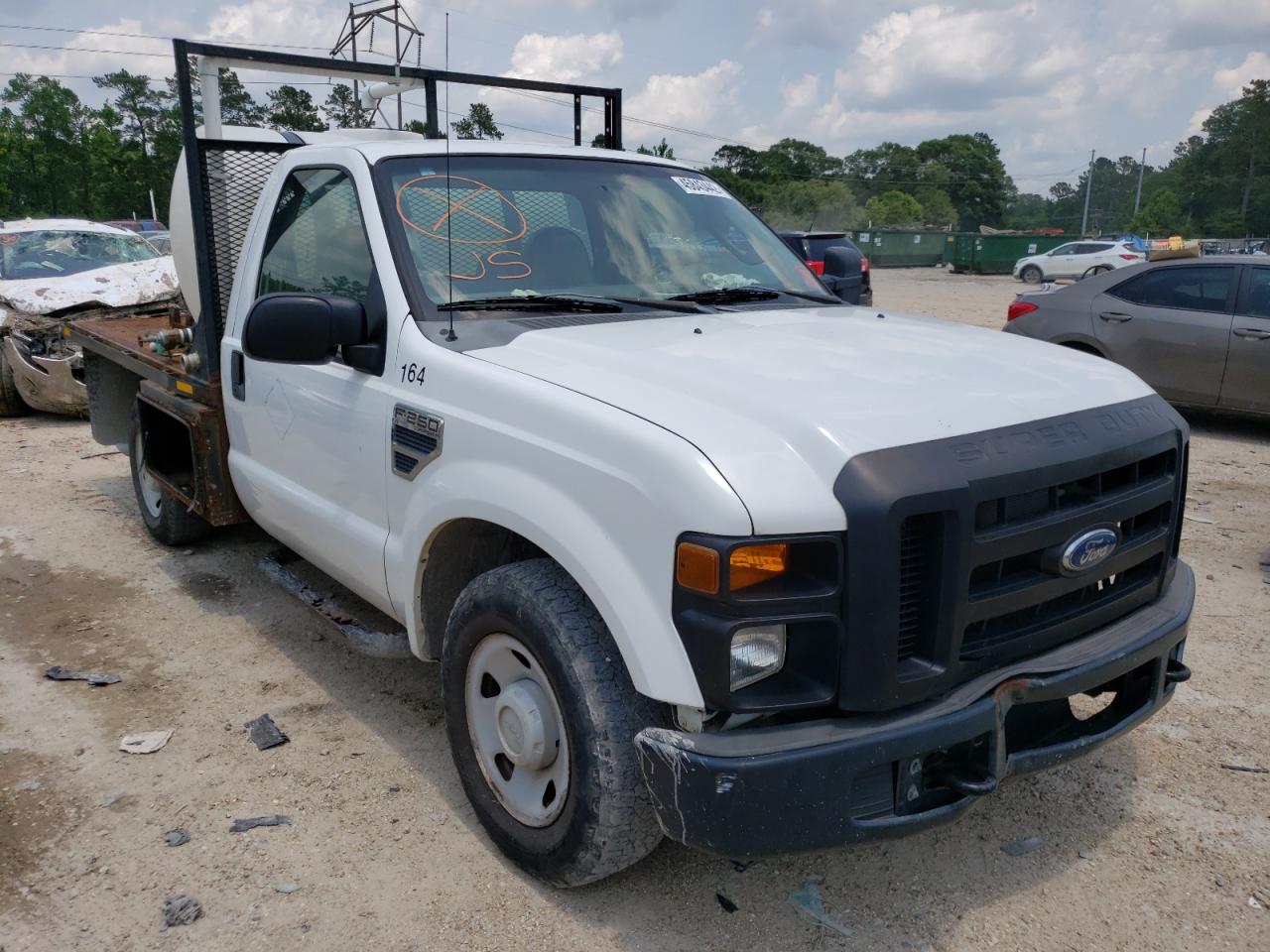 FORD F250 SUPER 2008 with VIN 1FTNF20588ED03988 - Photo from auction