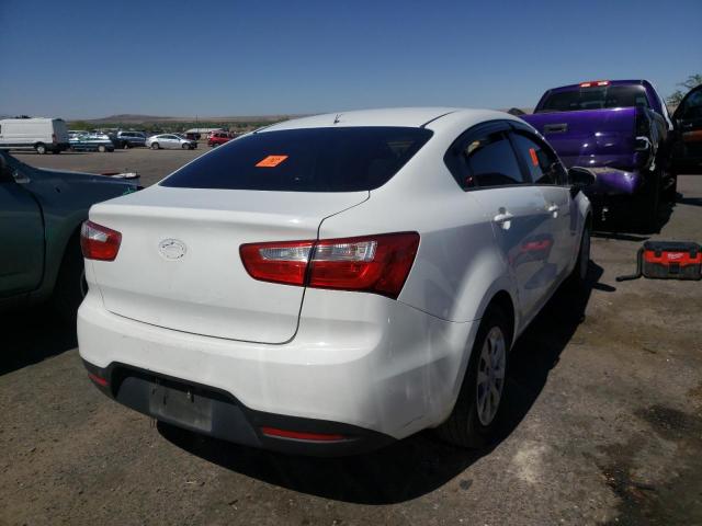 Photo 4 from auction – 2014 KIA RIO LX with VIN KNADM4A35E6407352