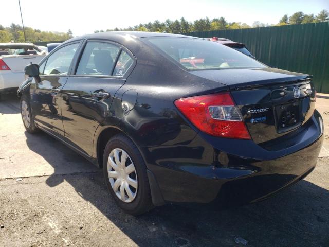 Photo 3 from auction – 2012 HONDA CIVIC LX with VIN 2HGFB2E56CH567092