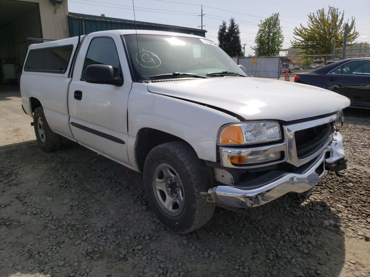 GMC NEW SIERRA 2003 with VIN 1GTEC14V03Z260486 - Photo from auction
