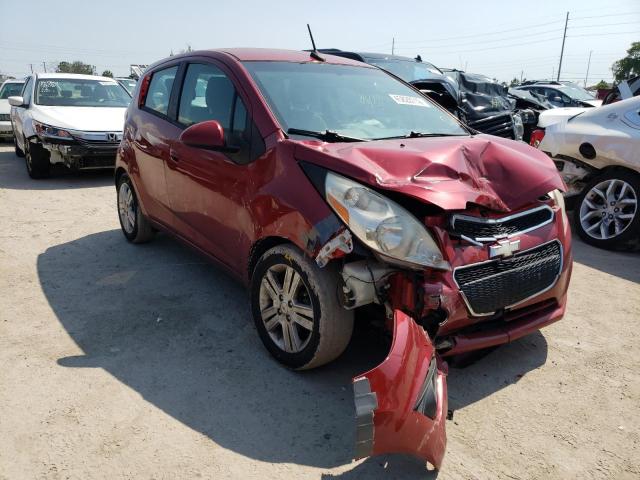 CHEVROLET SPARK 1LT 2013 with VIN KL8CD6S97DC534870 - Photo from auction