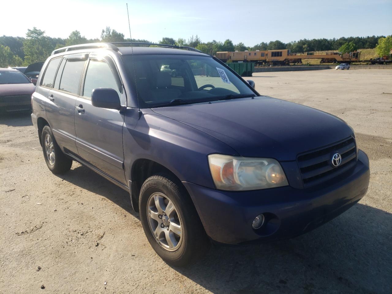 TOYOTA HIGHLANDER 2005 with VIN JTEDP21A950067666 - Photo from auction
