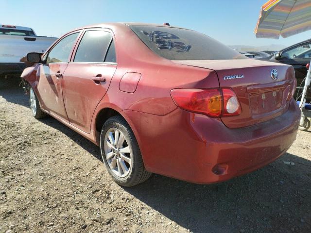 Photo 3 from auction – 2009 TOYOTA COROLLA BA with VIN 1NXBU40E59Z041371