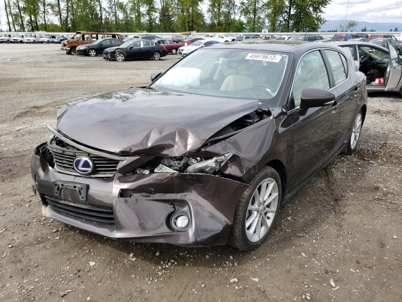 Photo 12 from auction – 2012 LEXUS CT 200 with VIN JTHKD5BH8C2083889