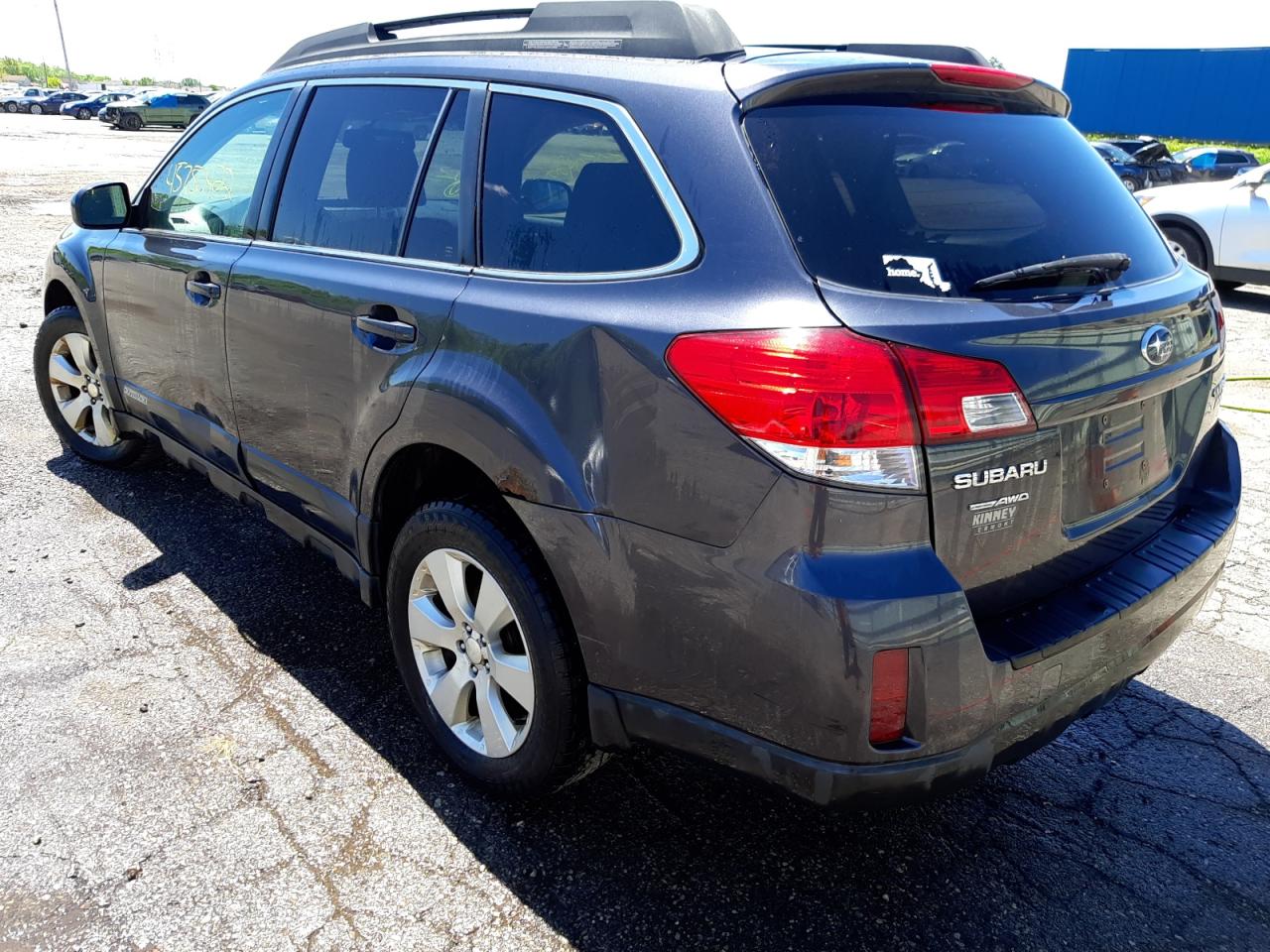 Photo 3 from auction – 2010 SUBARU OUTBACK 2. with VIN 4S4BRBKC9A3373227