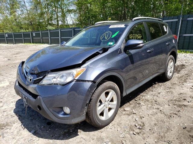 Photo 2 from auction – 2014 TOYOTA RAV4 XLE with VIN JTMRFREV0ED077756