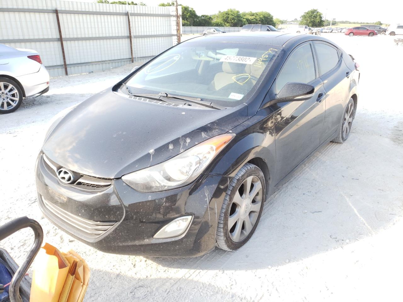 Photo 2 from auction – 2011 HYUNDAI ELANTRA GL with VIN KMHDH4AE8BU149579