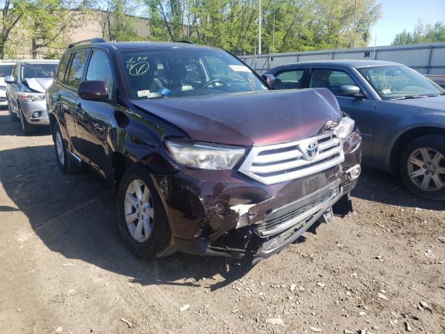 TOYOTA HIGHLANDER 2013 with VIN 5TDBK3EH5DS189248 - Photo from auction