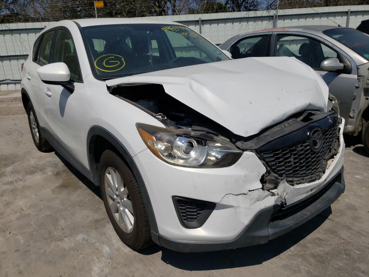 MAZDA CX-5 SPORT 2013 with VIN JM3KE2BEXD0144733 - Photo from auction