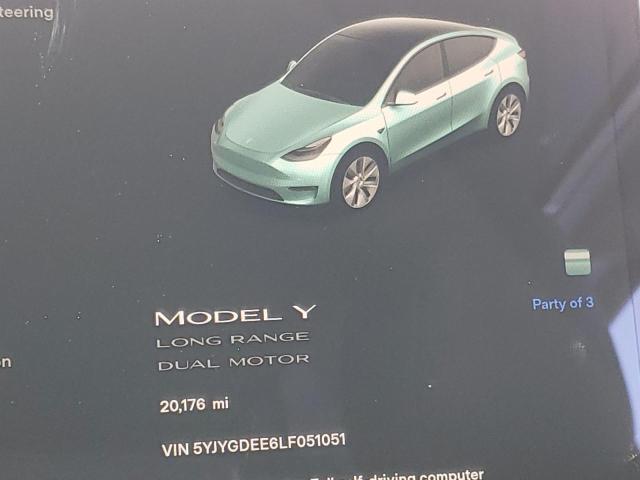 صورة رقم 8 من المزاد - 2020 TESLA MODEL Y مع VIN 5YJYGDEE6LF051051