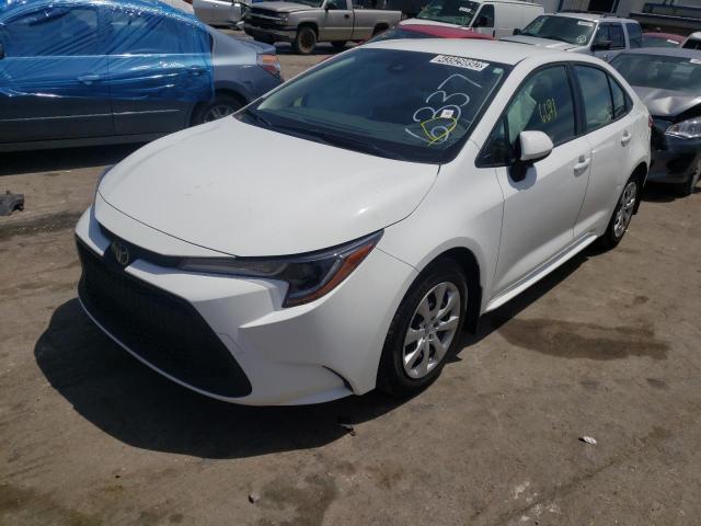 Photo 2 from auction – 2022 TOYOTA COROLLA LE with VIN JTDEPMAE5NJ206337
