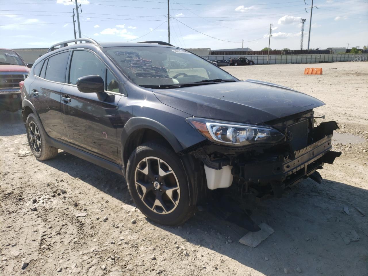 SUBARU CROSSTREK 2018 with VIN JF2GTADC5JH257255 - Photo from auction