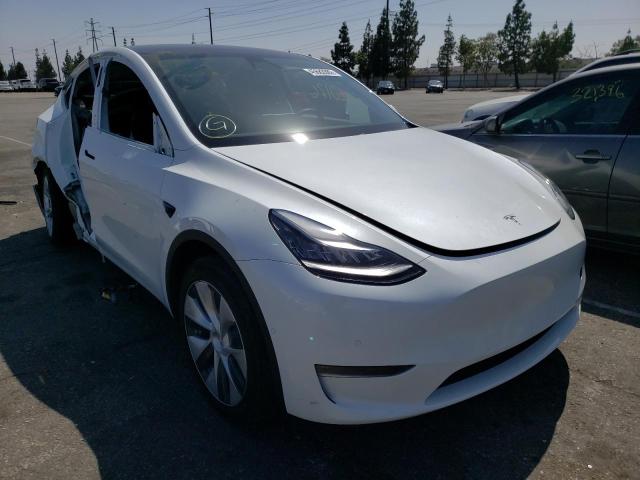 TESLA MODEL Y 2020 with VIN 5YJYGDEE6LF051051 - Photo from auction