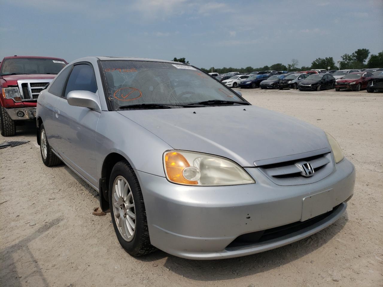 HONDA CIVIC EX 2002 with VIN 1HGEM21902L079305 - Photo from auction