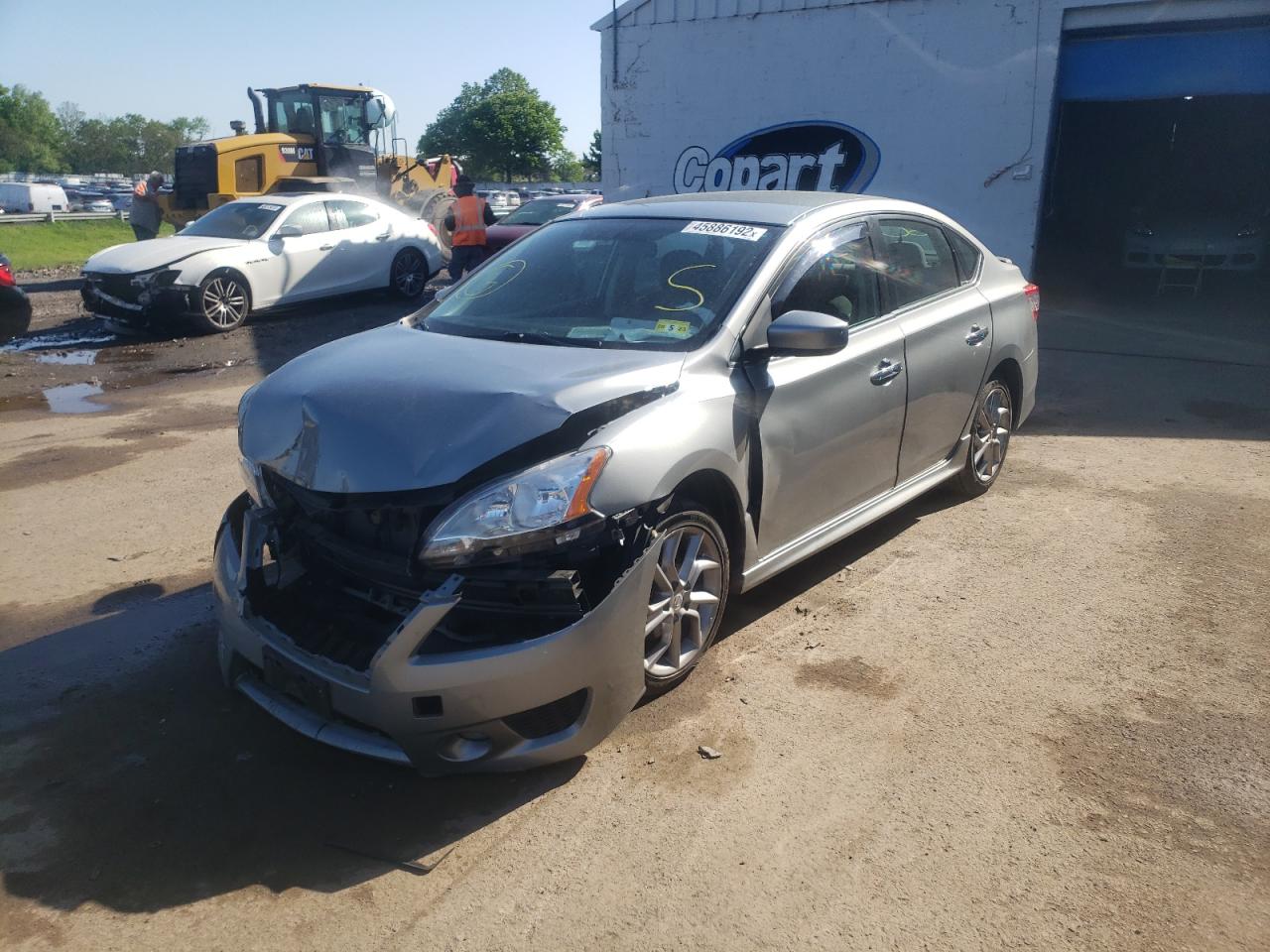 Photo 2 from auction – 2013 NISSAN SENTRA with VIN 3N1AB7AP4DL783919