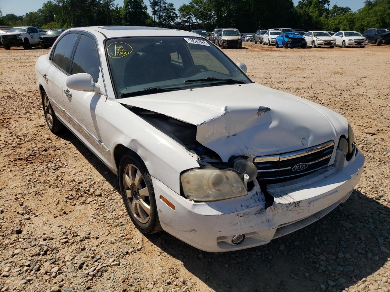 KIA OPTIMA LX 2006 with VIN KNAGD128565443751 - Photo from auction