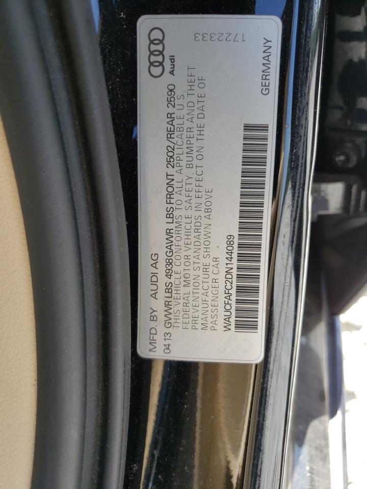 Photo 10 from auction – 2013 AUDI A6 PREMIUM with VIN WAUCFAFC2DN144089