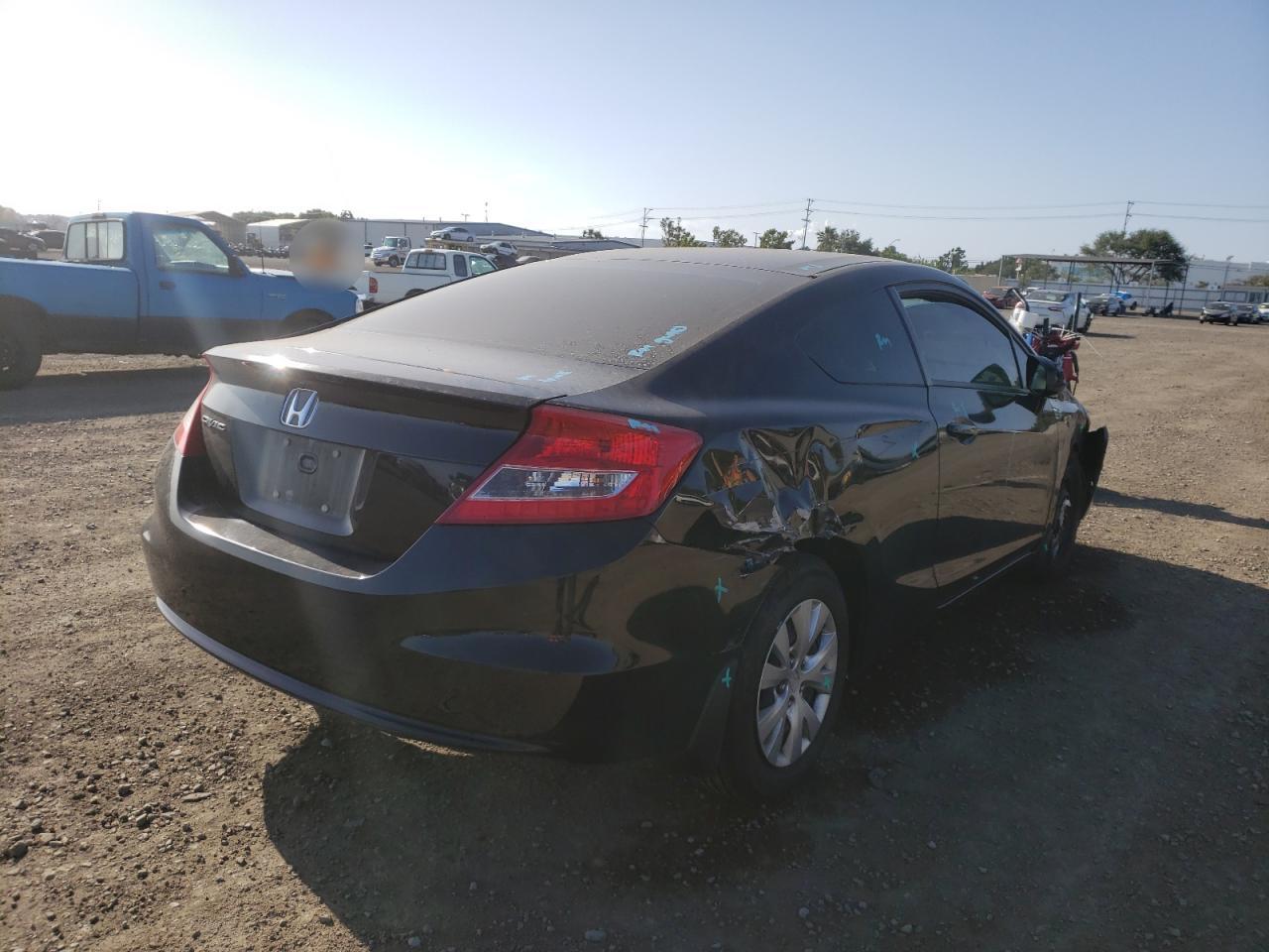 Photo 4 from auction – 2012 HONDA CIVIC LX with VIN 2HGFG3B57CH511903