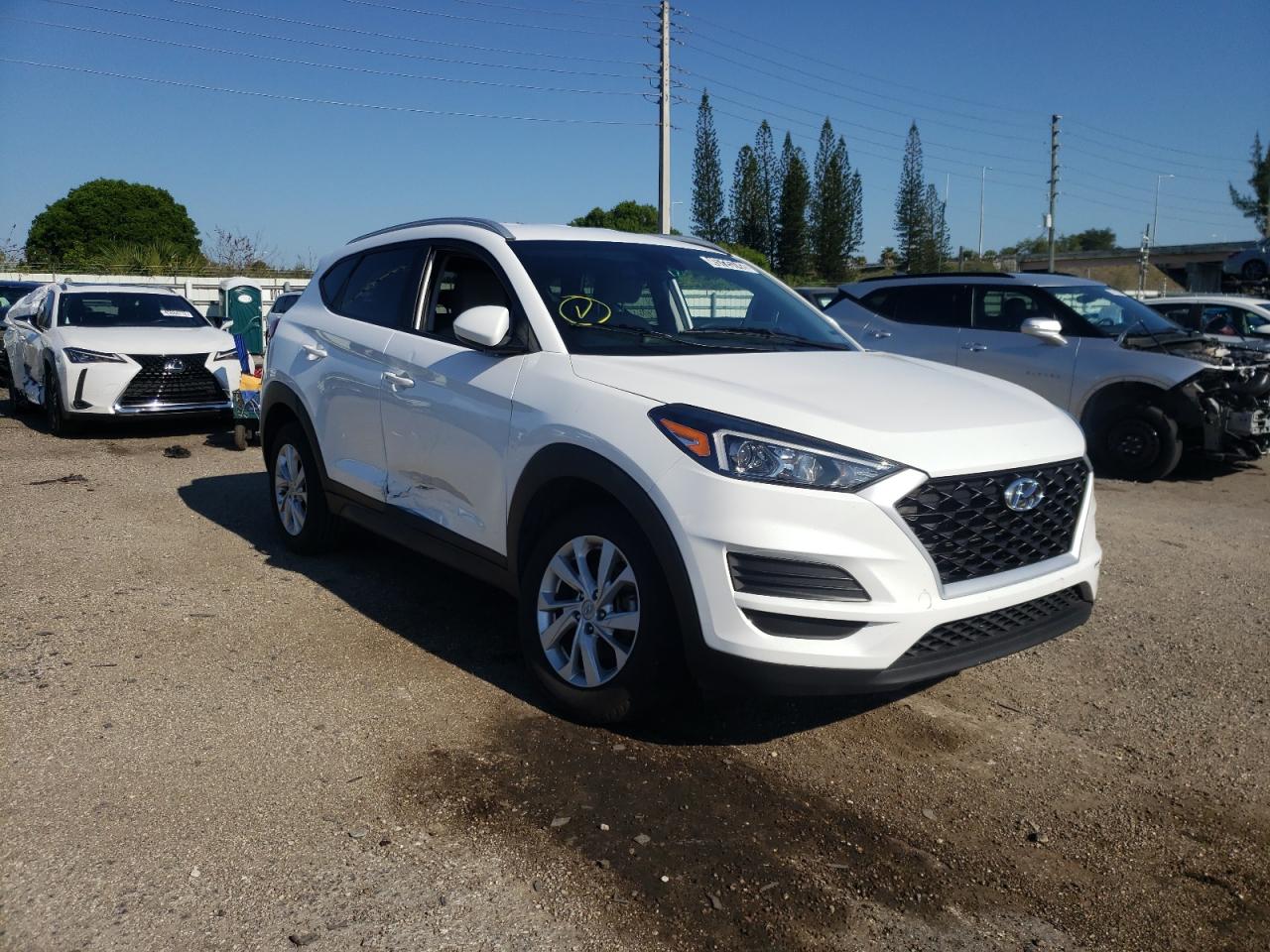 Photo 1 from auction – 2020 HYUNDAI TUCSON LIM with VIN KM8J33A44LU186536