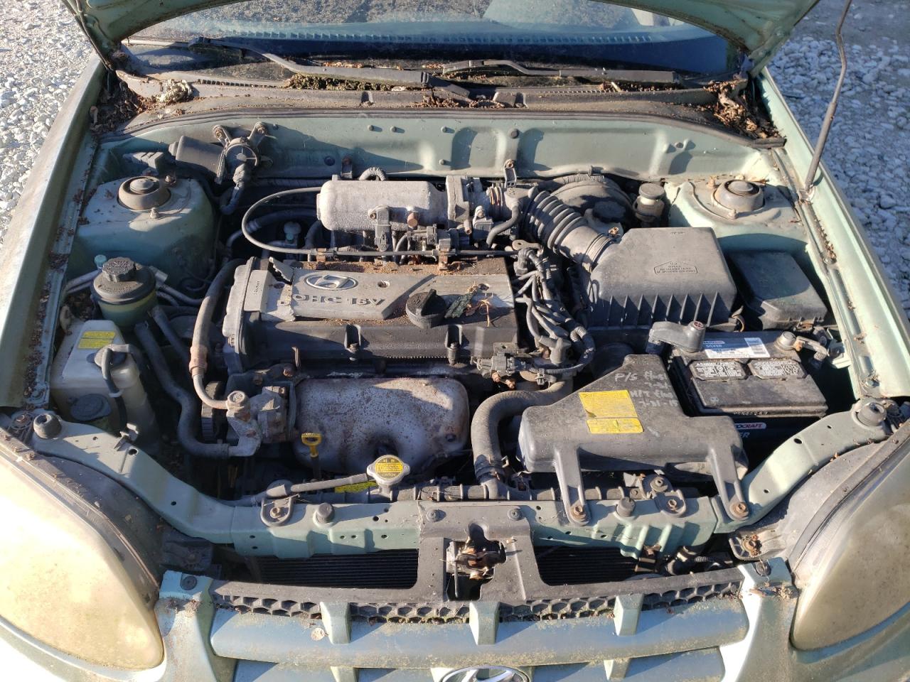 Photo 7 from auction – 2003 HYUNDAI ACCENT L with VIN KMHCF35C53U246647