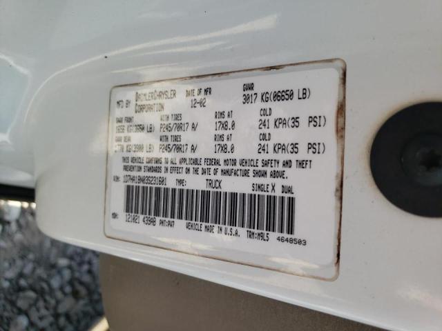 Photo 10 from auction – 2003 DODGE RAM 1500 S with VIN 1D7HA18N03S231601