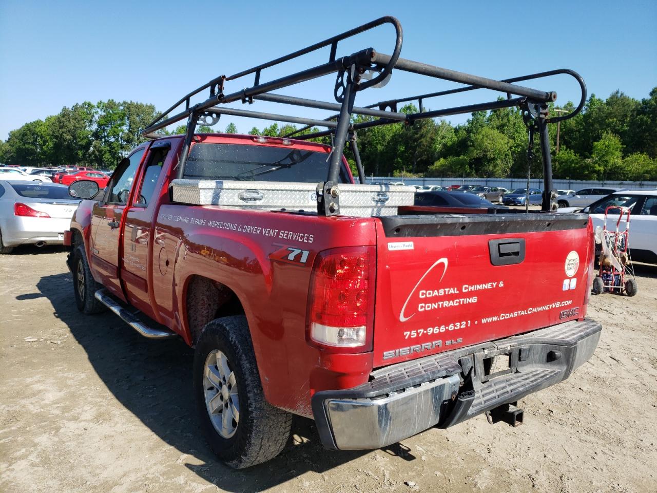 Photo 3 from auction – 2007 GMC NEW SIERRA with VIN 2GTEC19J871665421