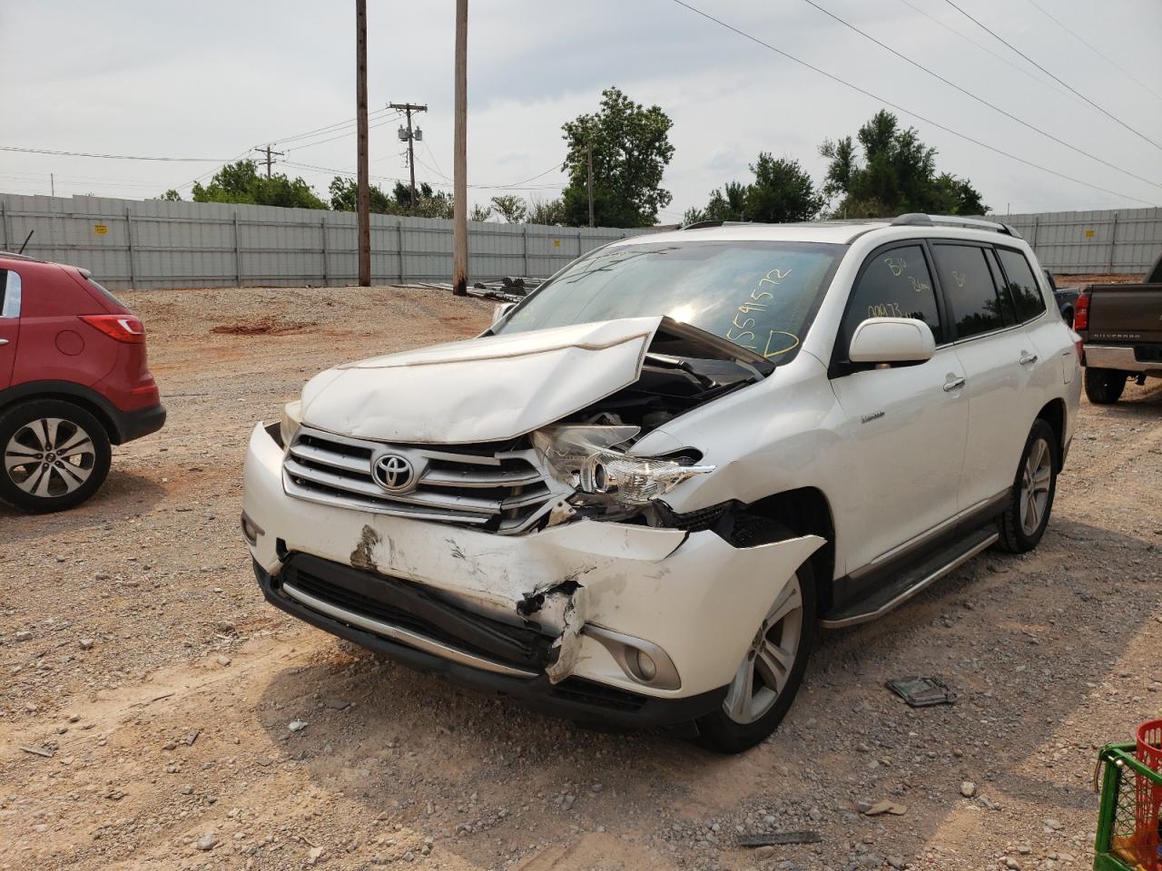 Photo 9 from auction – 2013 TOYOTA HIGHLANDER with VIN 5TDDK3EHXDS235584