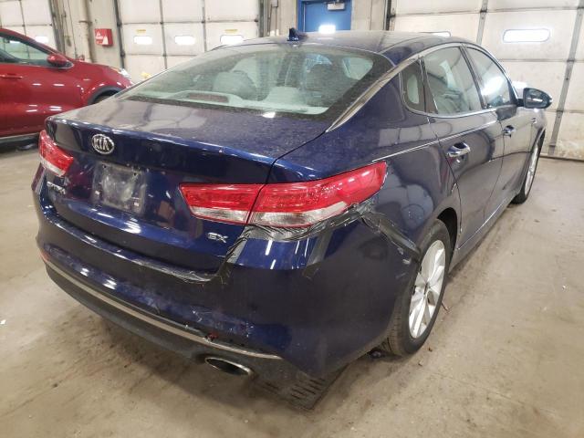 Photo 4 from auction – 2017 KIA OPTIMA EX with VIN 5XXGU4L34HG154284