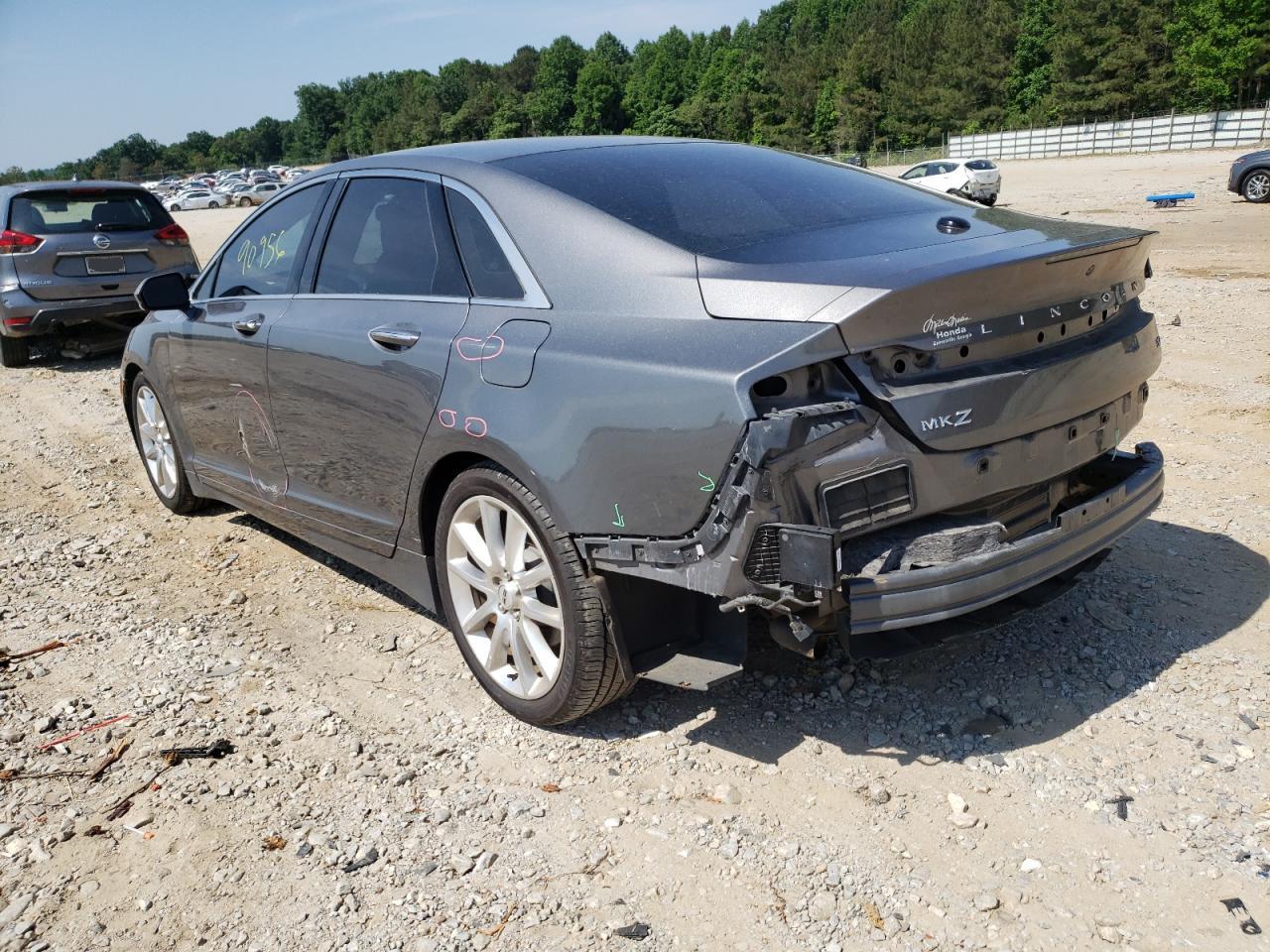 Foto 3 de la subasta – 2014 LINCOLN MKZ con VIN 3LN6L2GK6ER801331