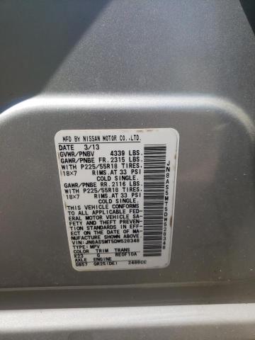 Photo 10 from auction – 2013 NISSAN ROGUE S with VIN JN8AS5MT5DW528348