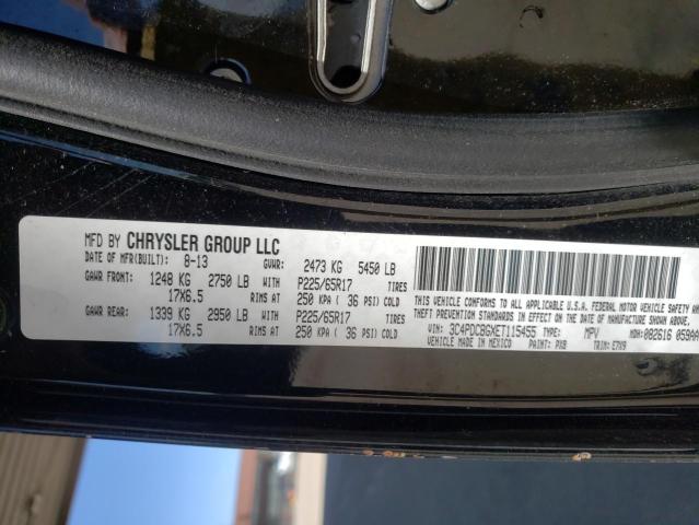Photo 10 from auction – 2014 DODGE JOURNEY SX with VIN 3C4PDCBGXET115455