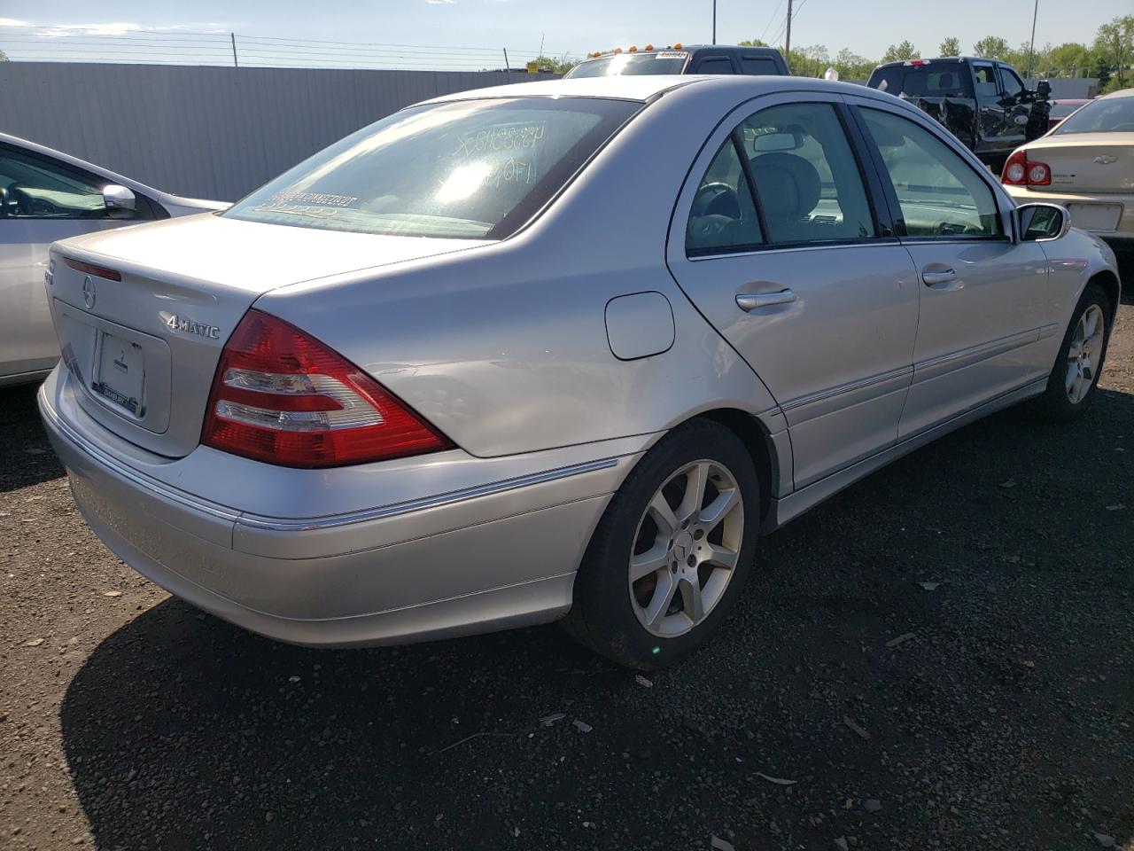 Photo 4 from auction – 2007 MERCEDES-BENZ C 280 with VIN WDBRF92J87F863697